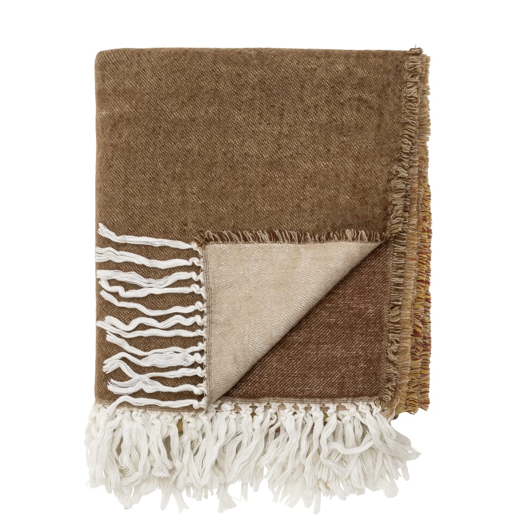 82066160 - Ara Throw, Brown, Acrylic STOCK: 160