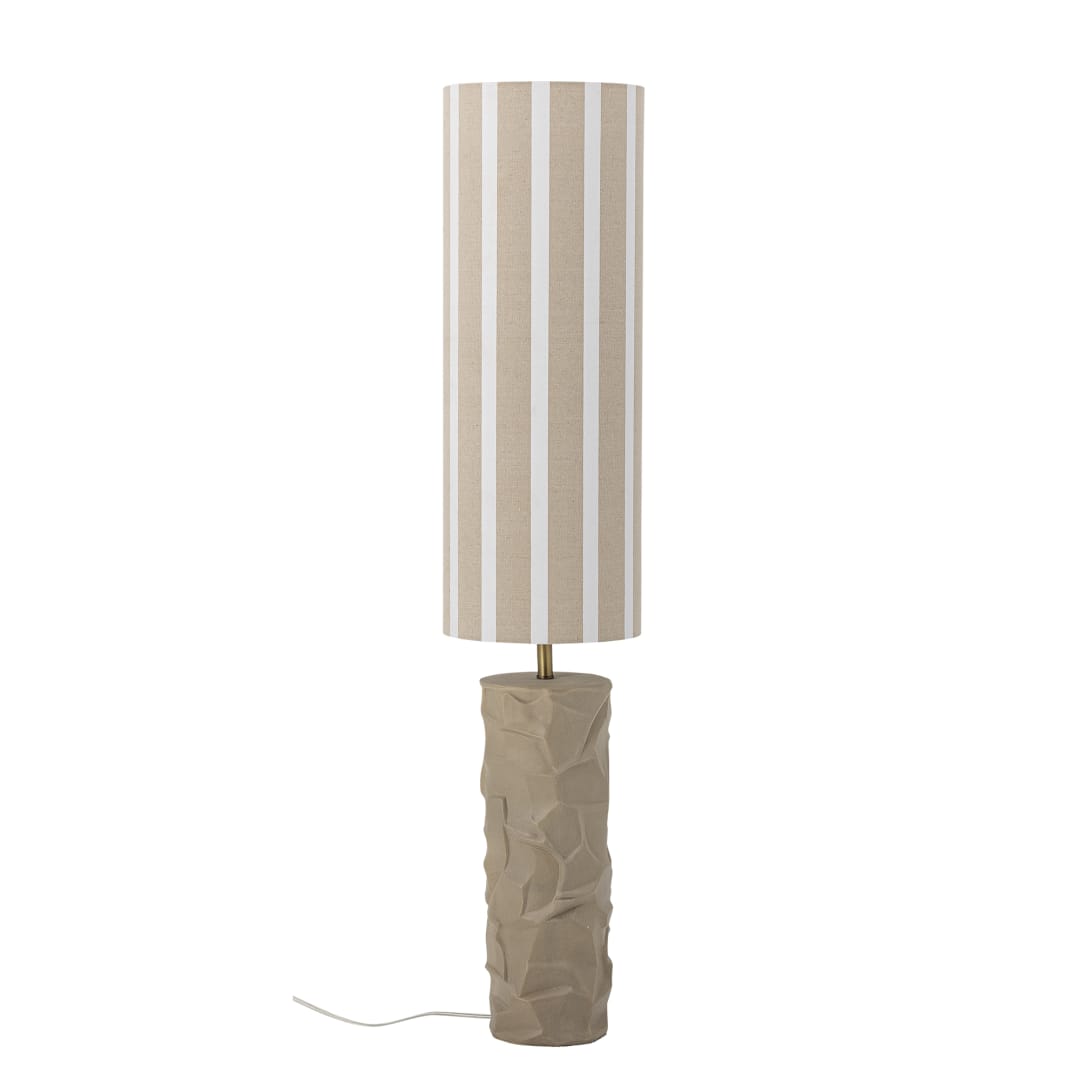 82062234 - Jani Floor Lamp, Nature, Stoneware STOCK: 63