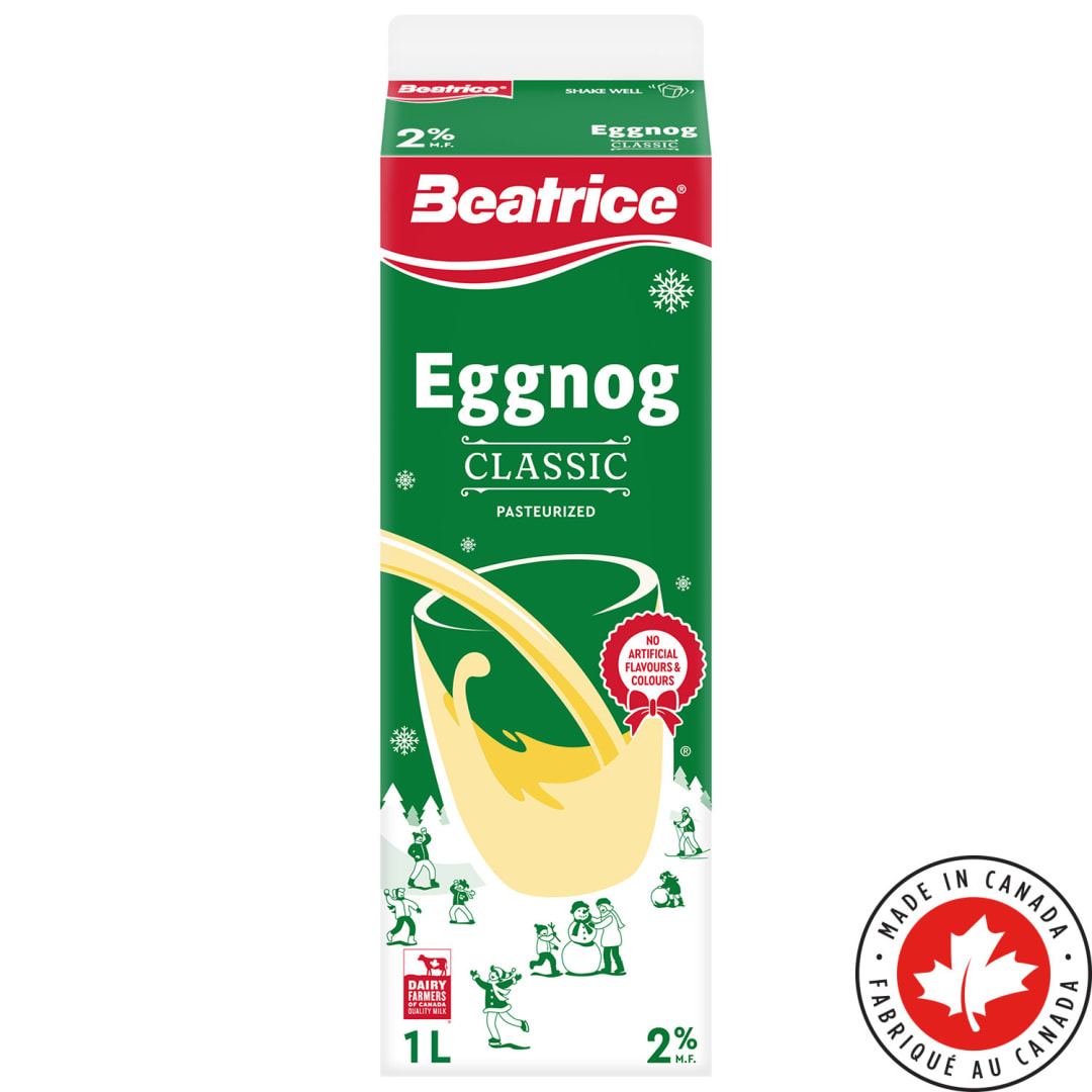 Beatrice Classic Eggnog 2%, 1L