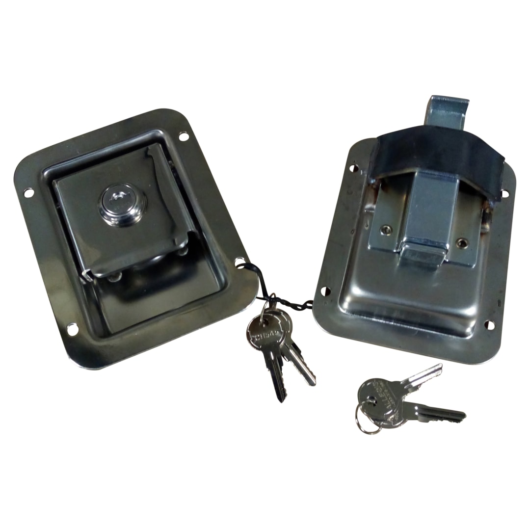 Wastebuilt® Replacement for New Way Side Door Paddle Latch with Lock