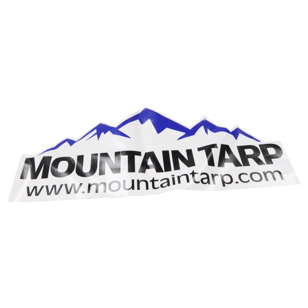 20" x 10.25" Large Tarp Logo