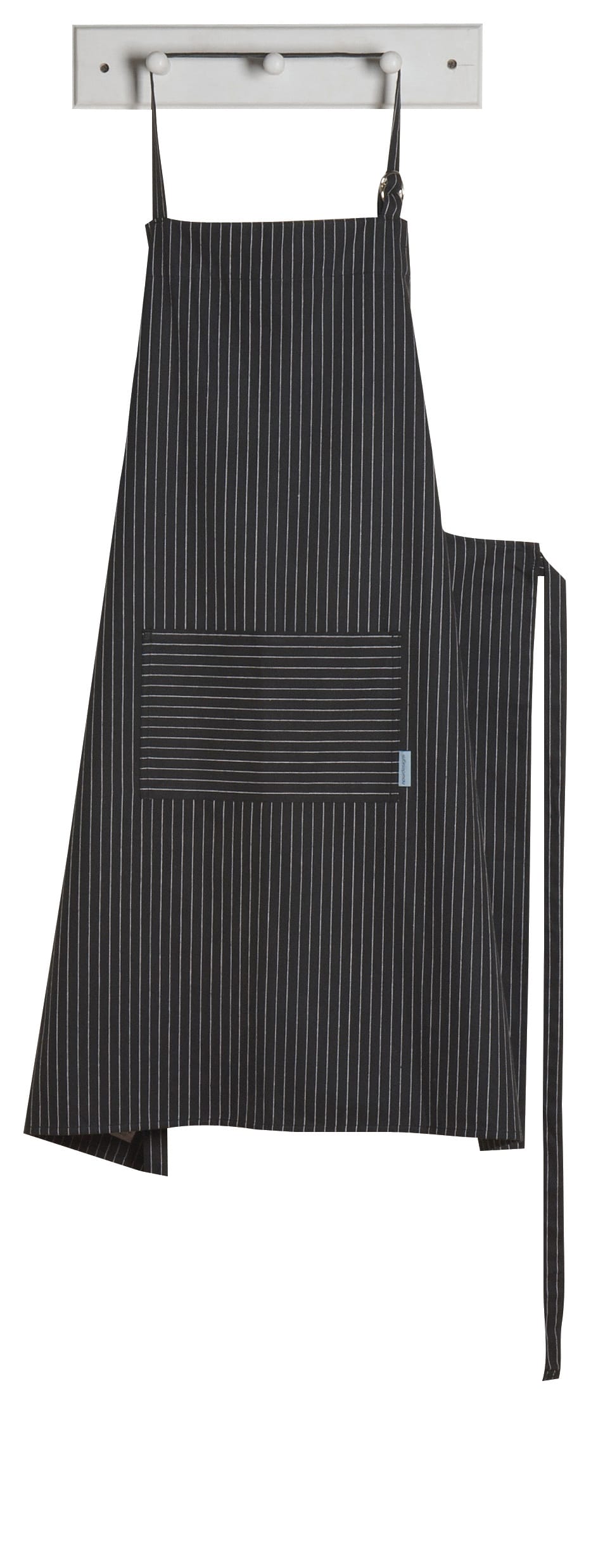Black Pinstripe Oversized Mighty Apron