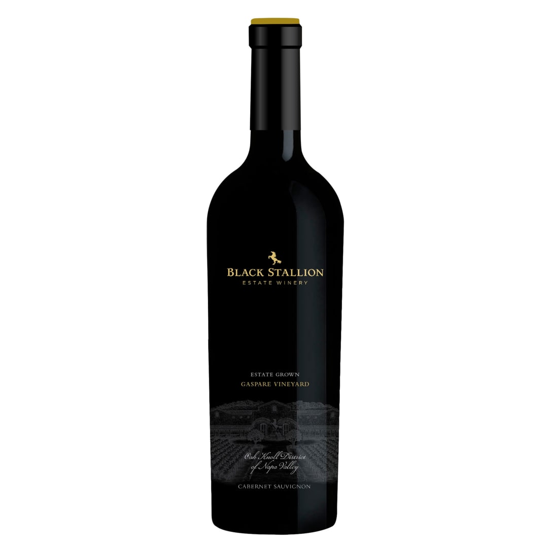 Black Stallion Estate Winery Gaspare Single Vineyard Cabernet Sauvignon Red Wine, California, 750mL, 15.5% ABV
