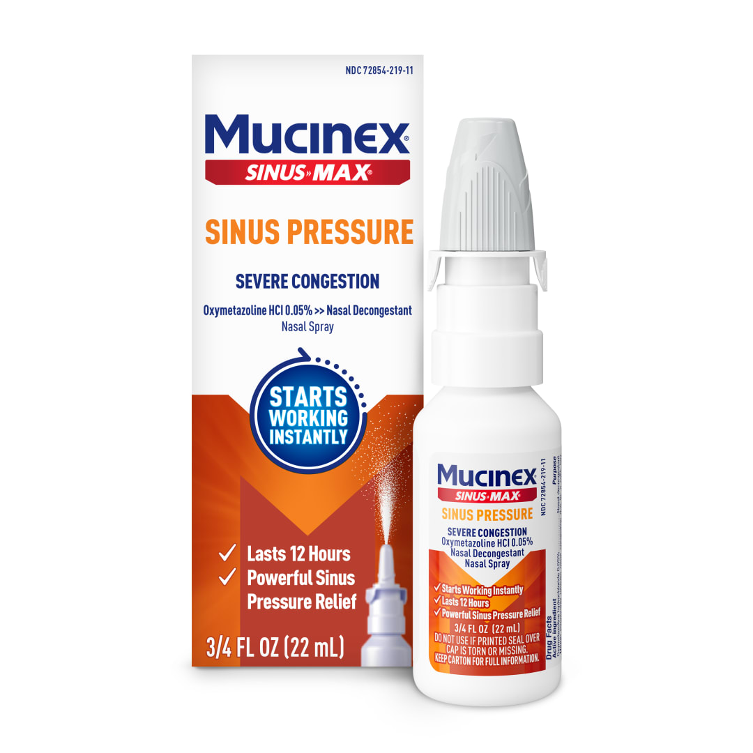 MUCINEX® SINUS-MAX® Nasal Spray - Sinus & Allergy 24/.75 oz.