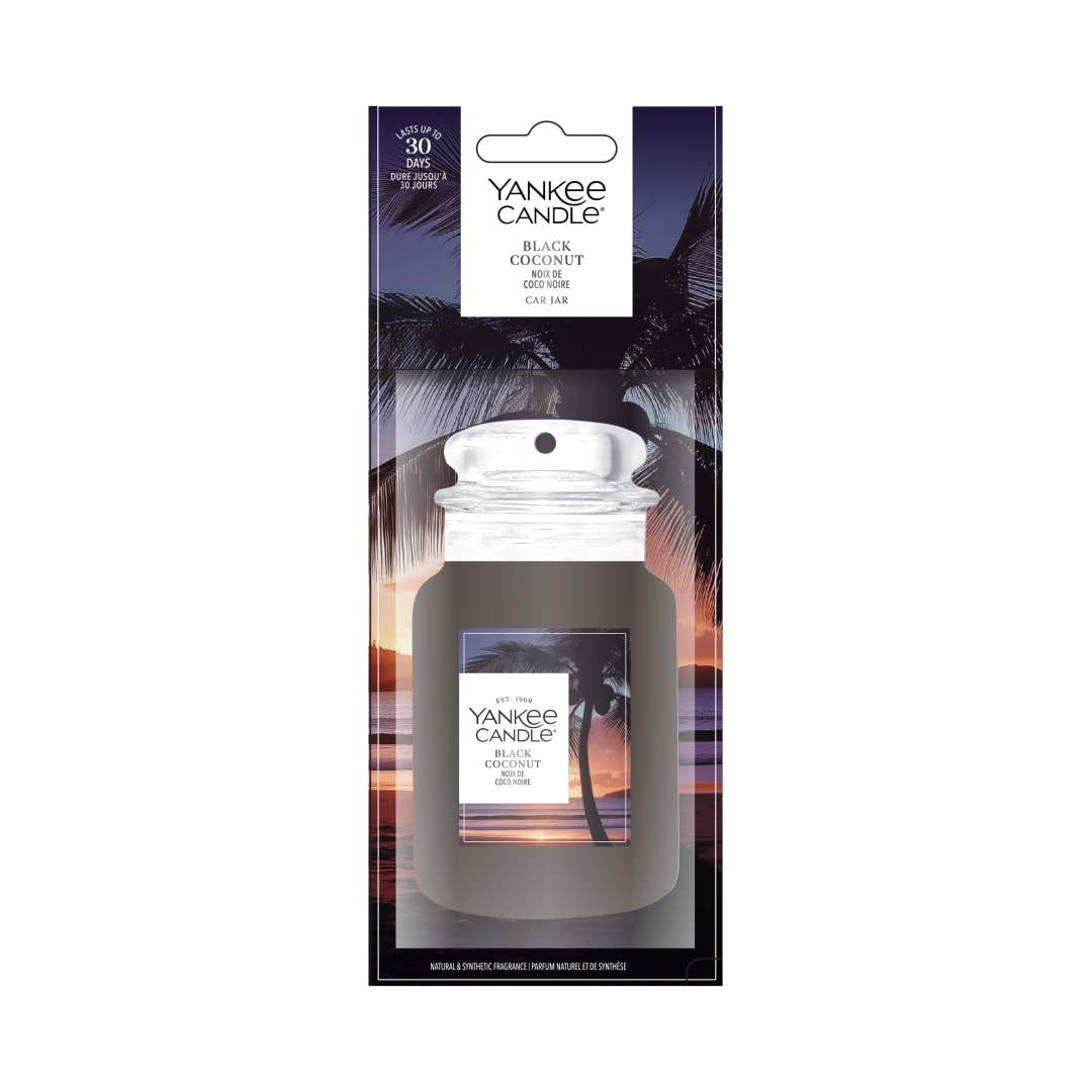 CAR JAR-BLK COCONUT YCE CLP P10