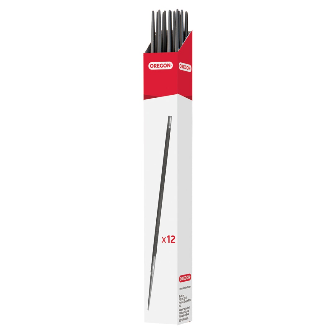Round Files, 5 mm, 12-Pack