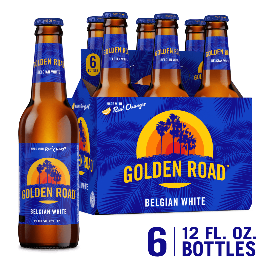 Golden Road Belgian White Beer 6 - 12 fl oz Bottles