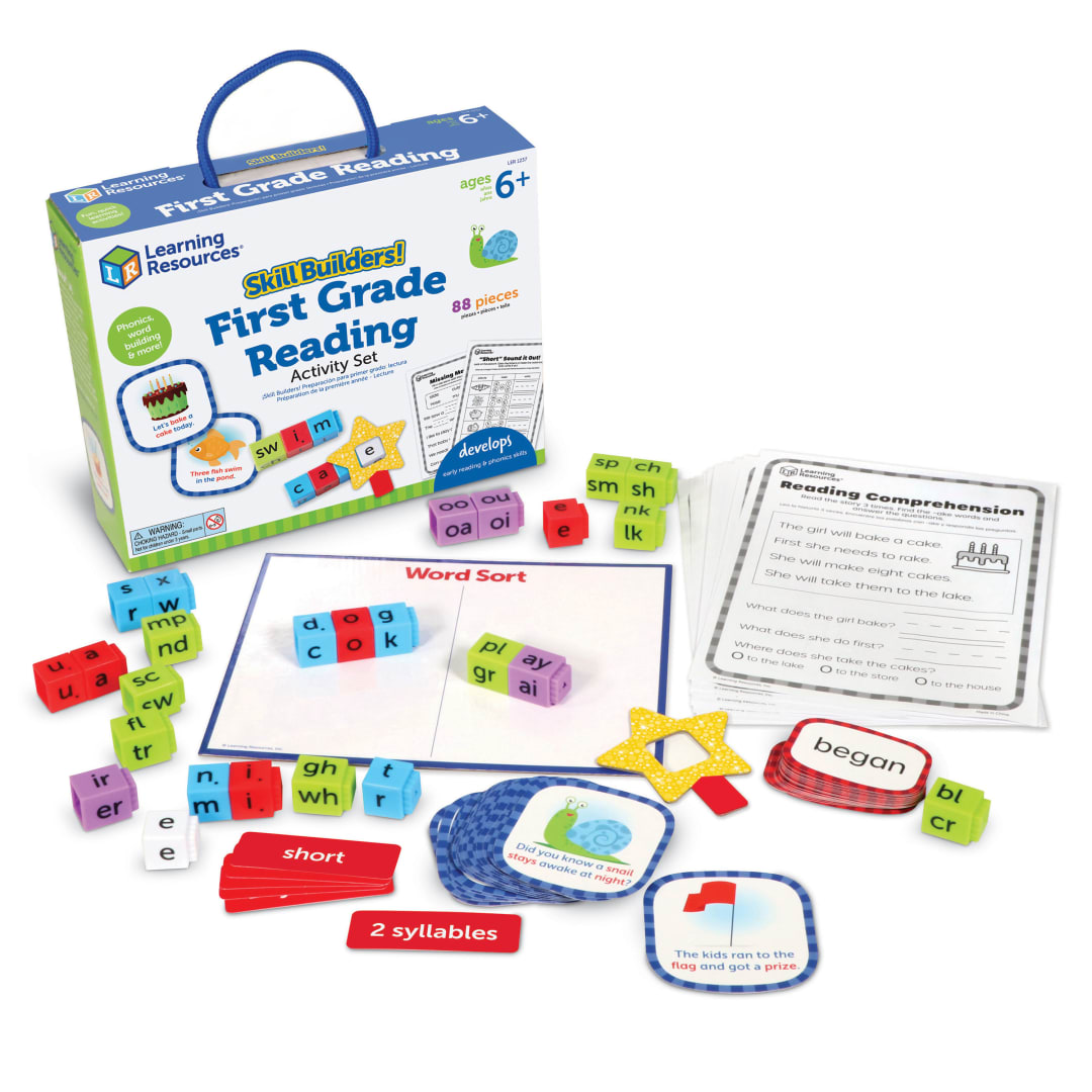 Skill Builders! First Grade Reading Activity Set