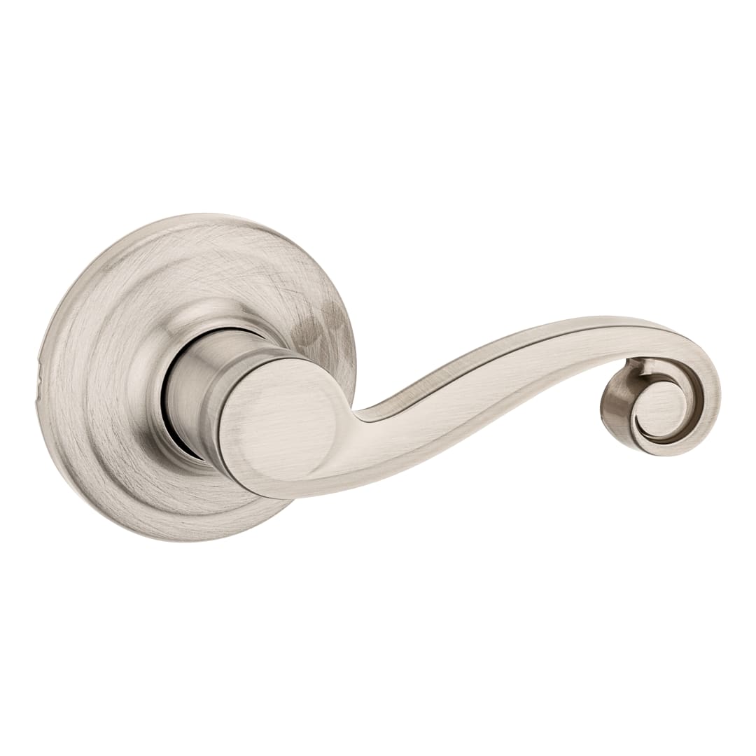 Lido Satin Nickel Hall Closet Bedroom Passage Door Handle