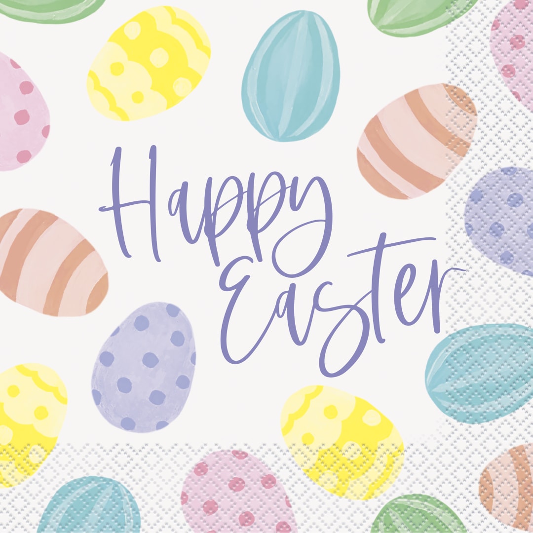 Classic Easter Luncheon Napkins, 16ct