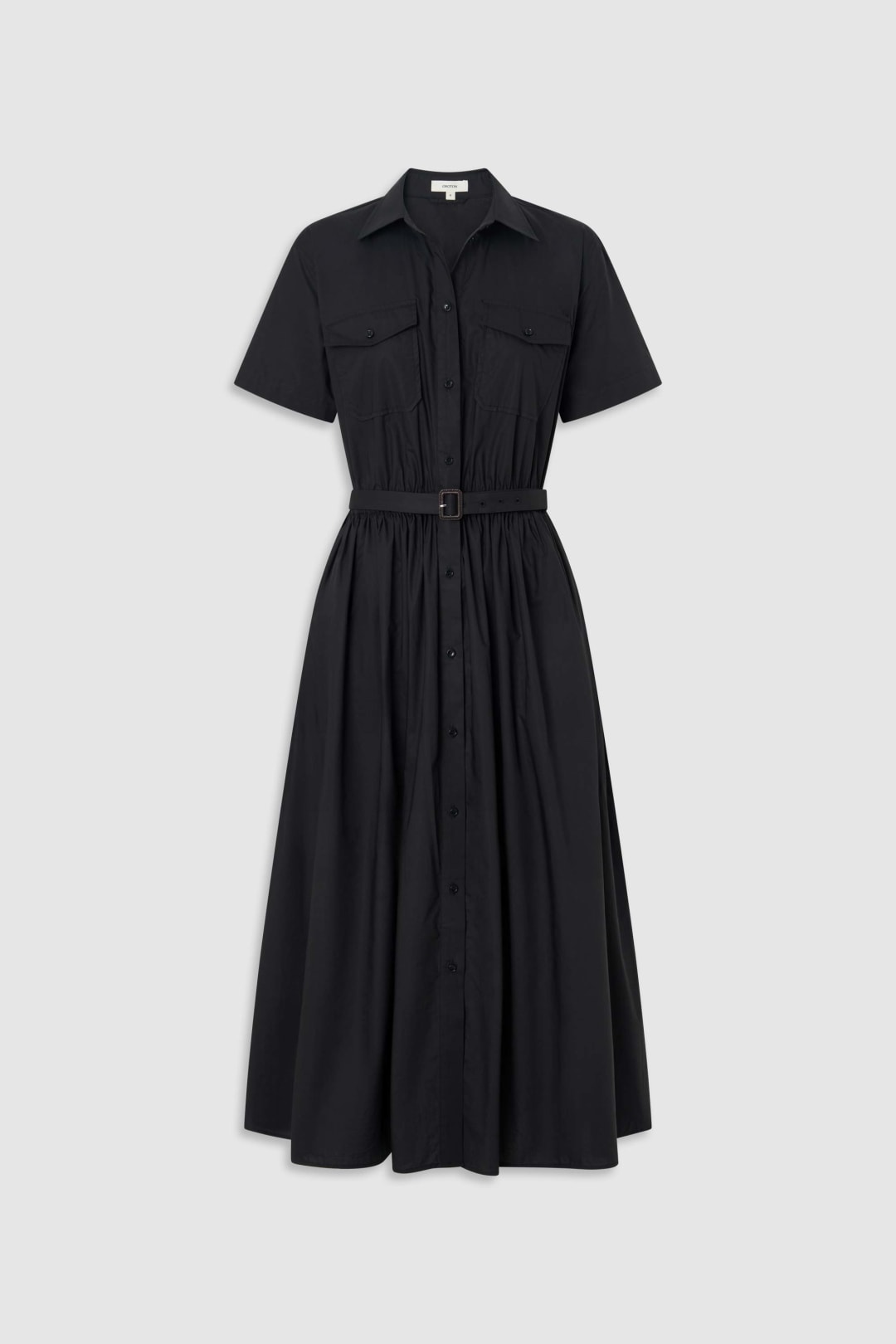 Belted Shirt Dress