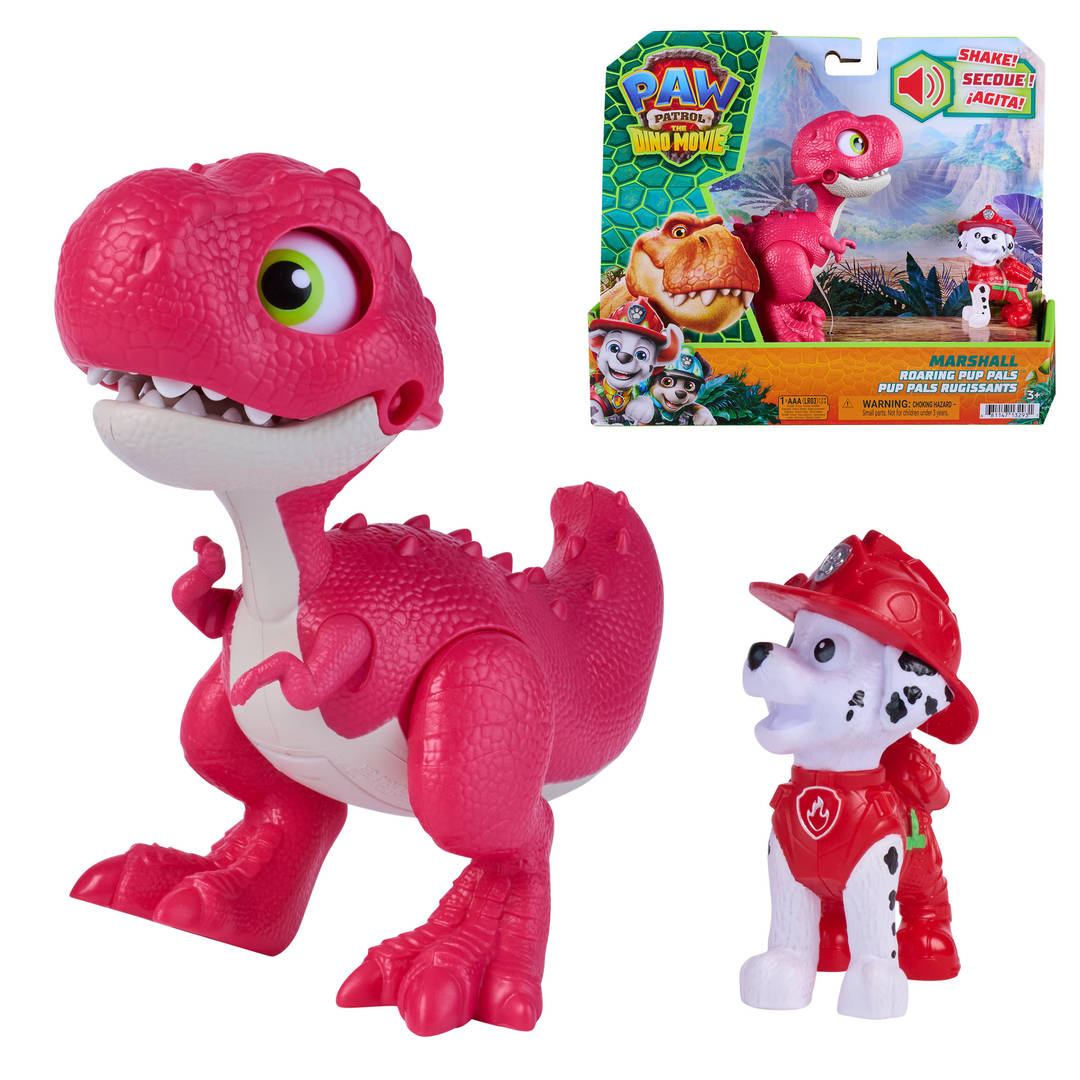 PAW Patrol: The Dino Movie, Marshall Roaring Pup Pals, Dinosaur Pup Duo