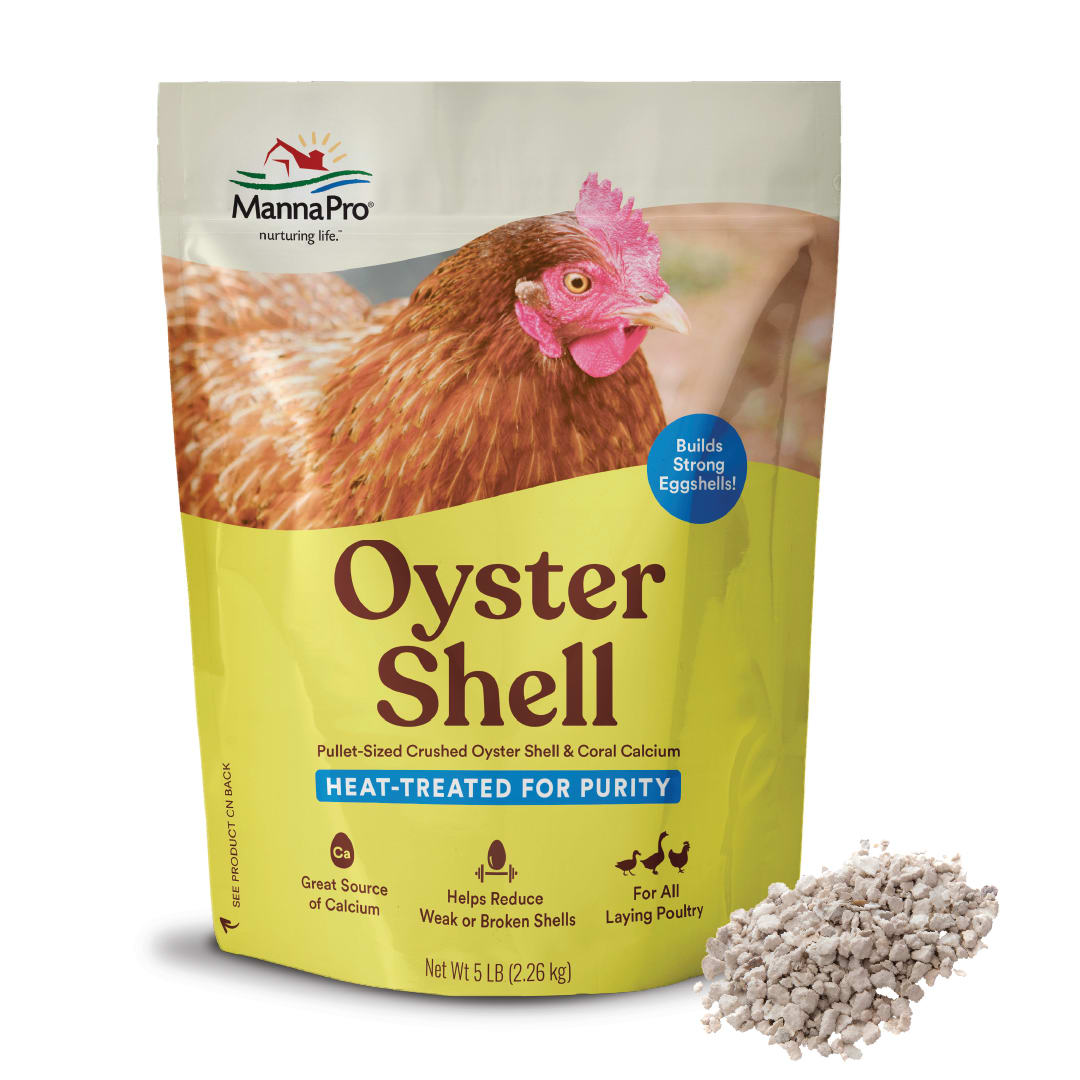 Manna Pro Crushed Oyster Shell, 5 lbs