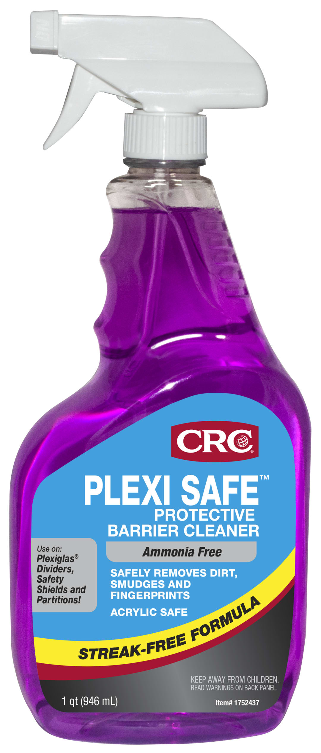 CRC Plexi Safe Protective Barrier Cleaner 1X32OZ
