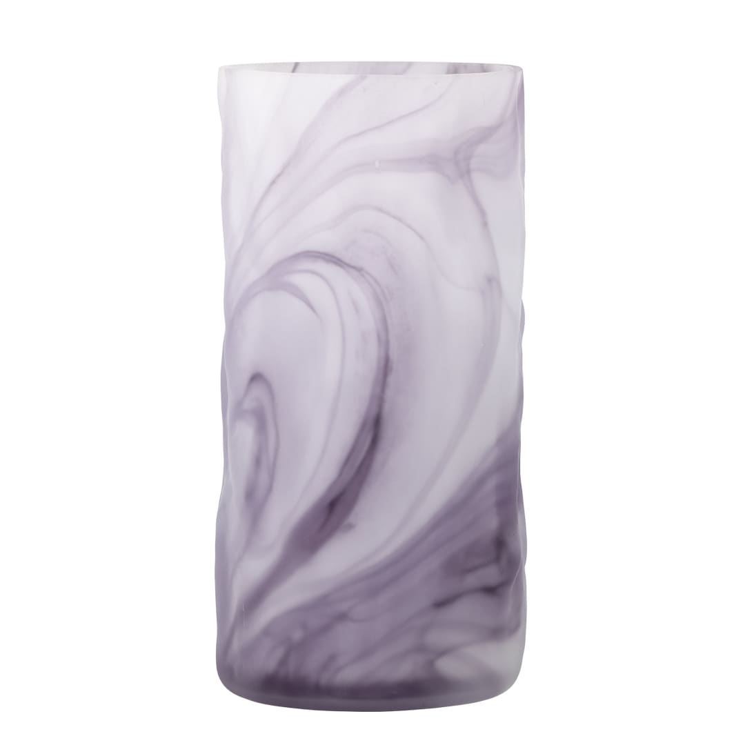 82060660 - Moore Vase, Purple, Glass STOCK: 78
