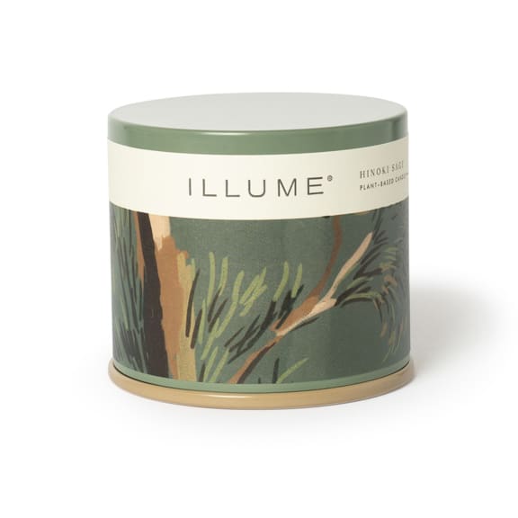 4626300300 - Hinoki Sage Vanity Tin Candle, Green, STOCK: 282