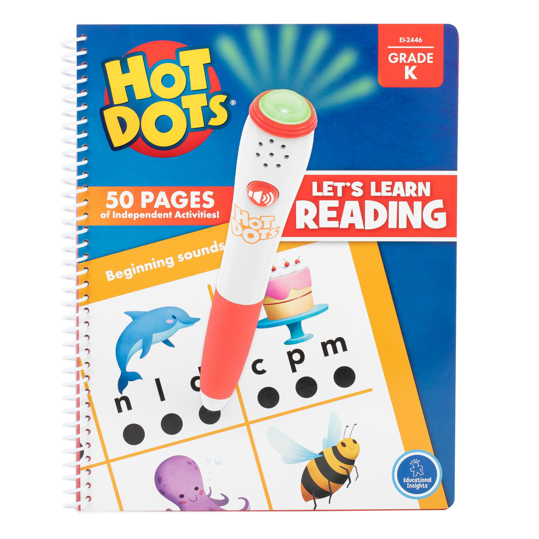 HOT DOTS LET'S LEARN READING, KINDER