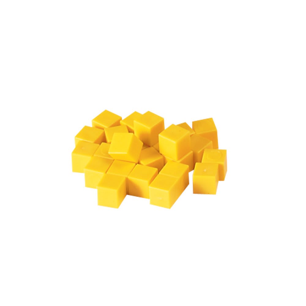 BASE TEN UNITS, PLST YLW P/100