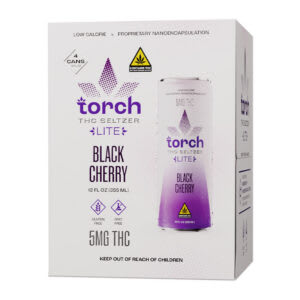 Torch Black Cherry Seltzer Thc 5MG 6/4PK 12Z