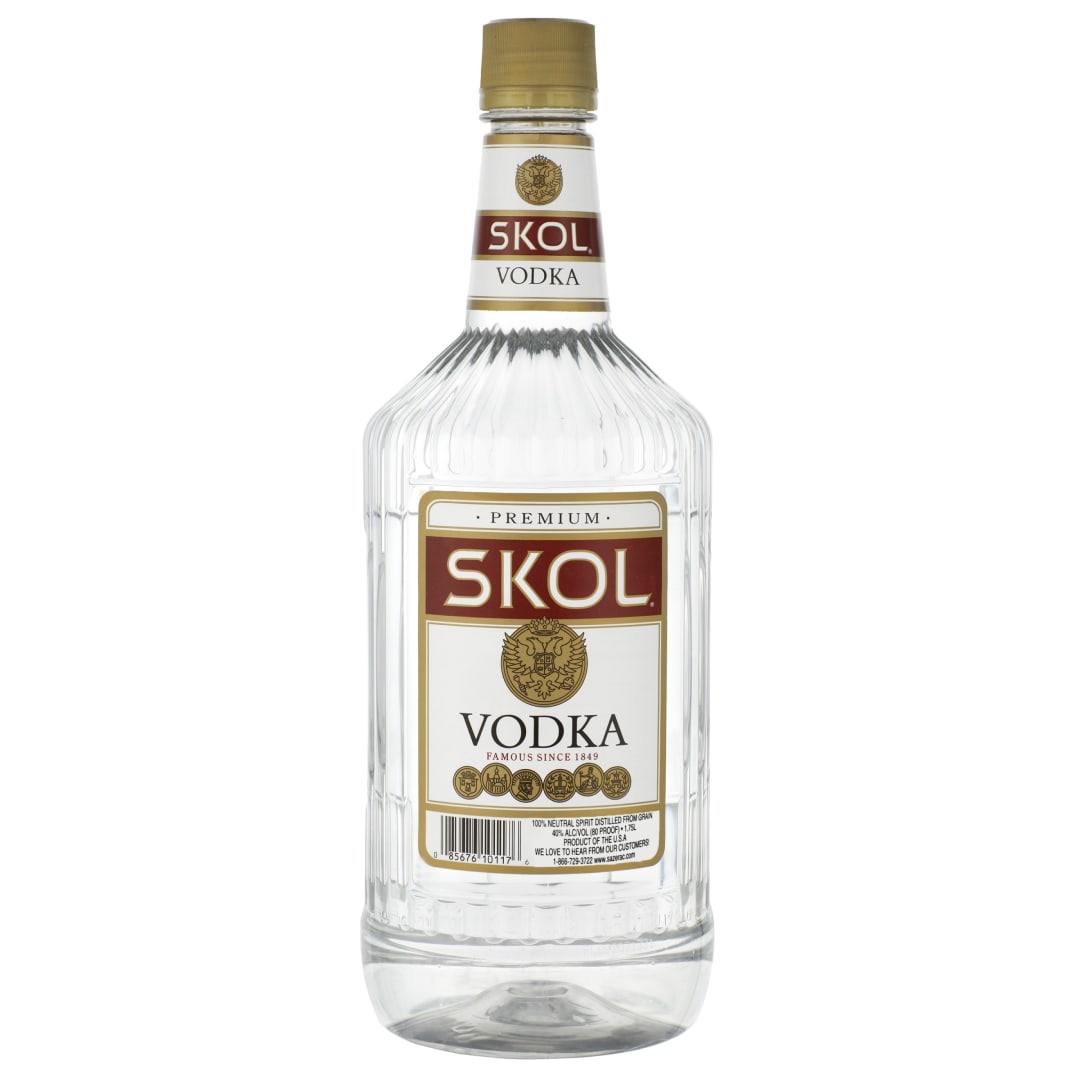 Skol Vodka 1.75l 80 Proof
