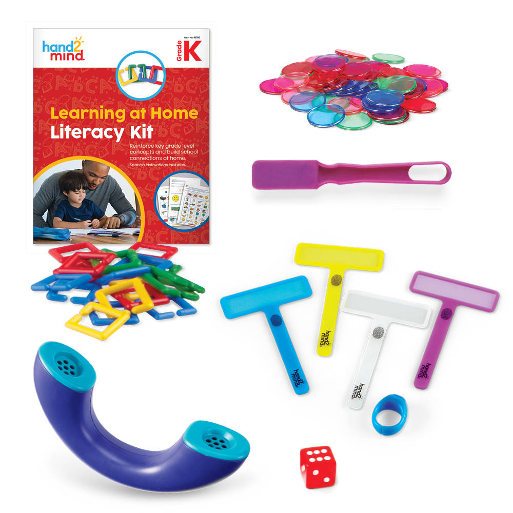 LEARNING AT HOME LITERACY KIT GR K