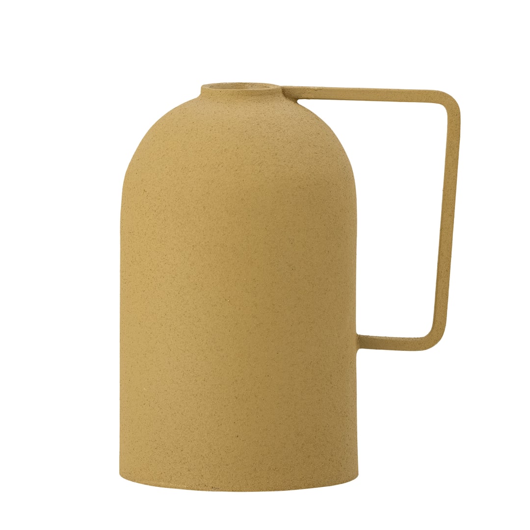 82057271 - Idon Candle Holder, Yellow, Iron STOCK: 23