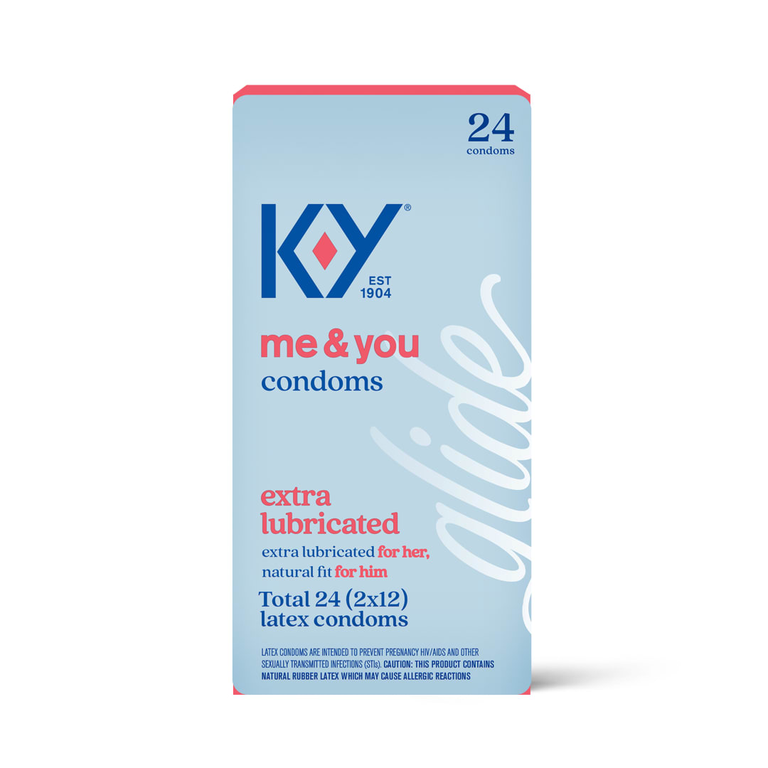 K-Y® Extra Lubricated - Condom 18/24 ct.