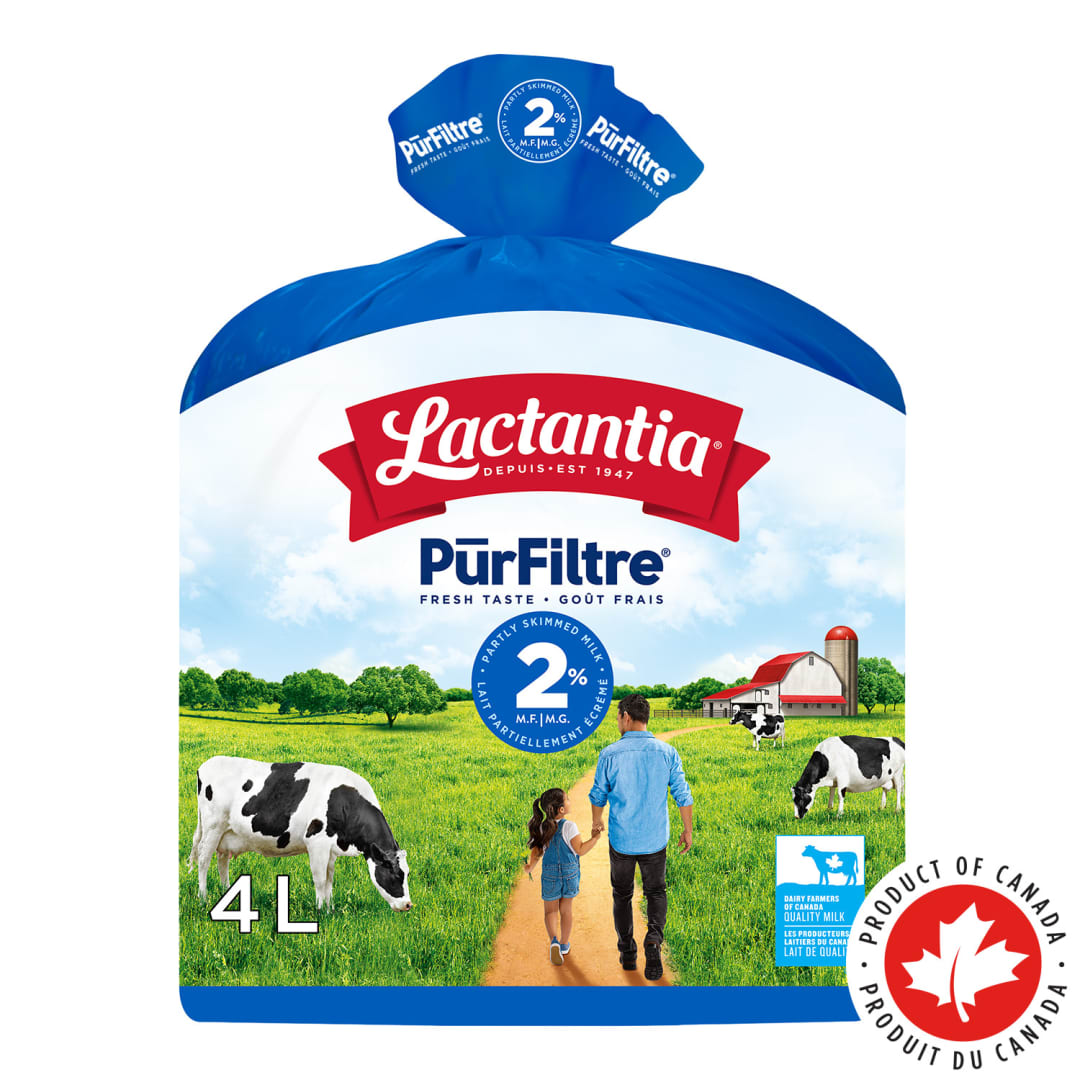Lactantia PurFiltre Partially Skimmed Milk, 2%