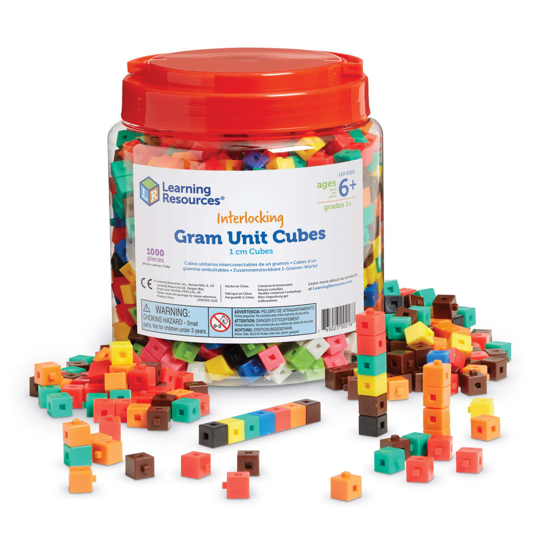 GRAM UNIT CUBES (SET/1000)