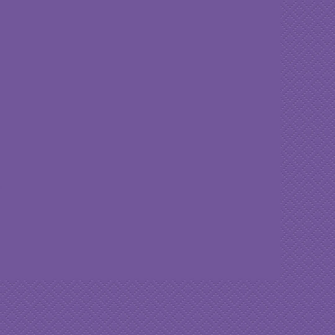 Neon Purple Solid Dinner Napkins, 40ct
