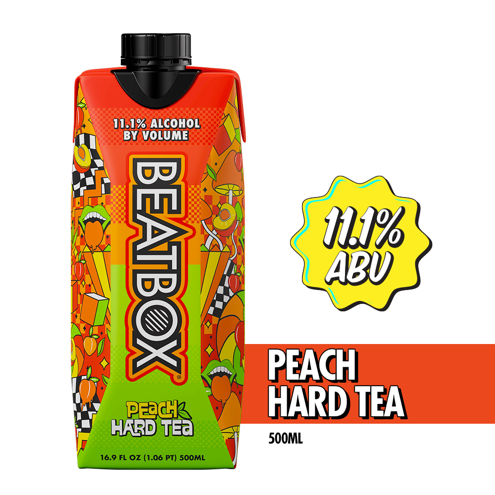 BeatBox Peach Punch Wine-Based Ready-to-Drink Cocktail, 11.1% ABV 500mL