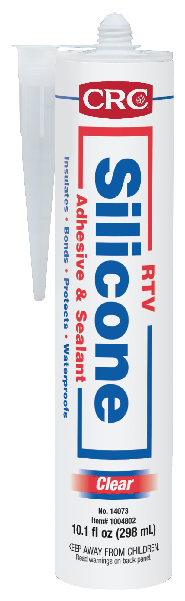 CRC RTV Silicone Sealant - Clear 1X10.1OZ