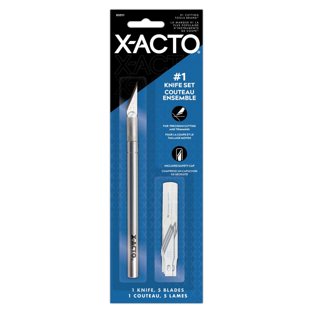 X-ACTO #1 KNIFE SET CARDED 72/64