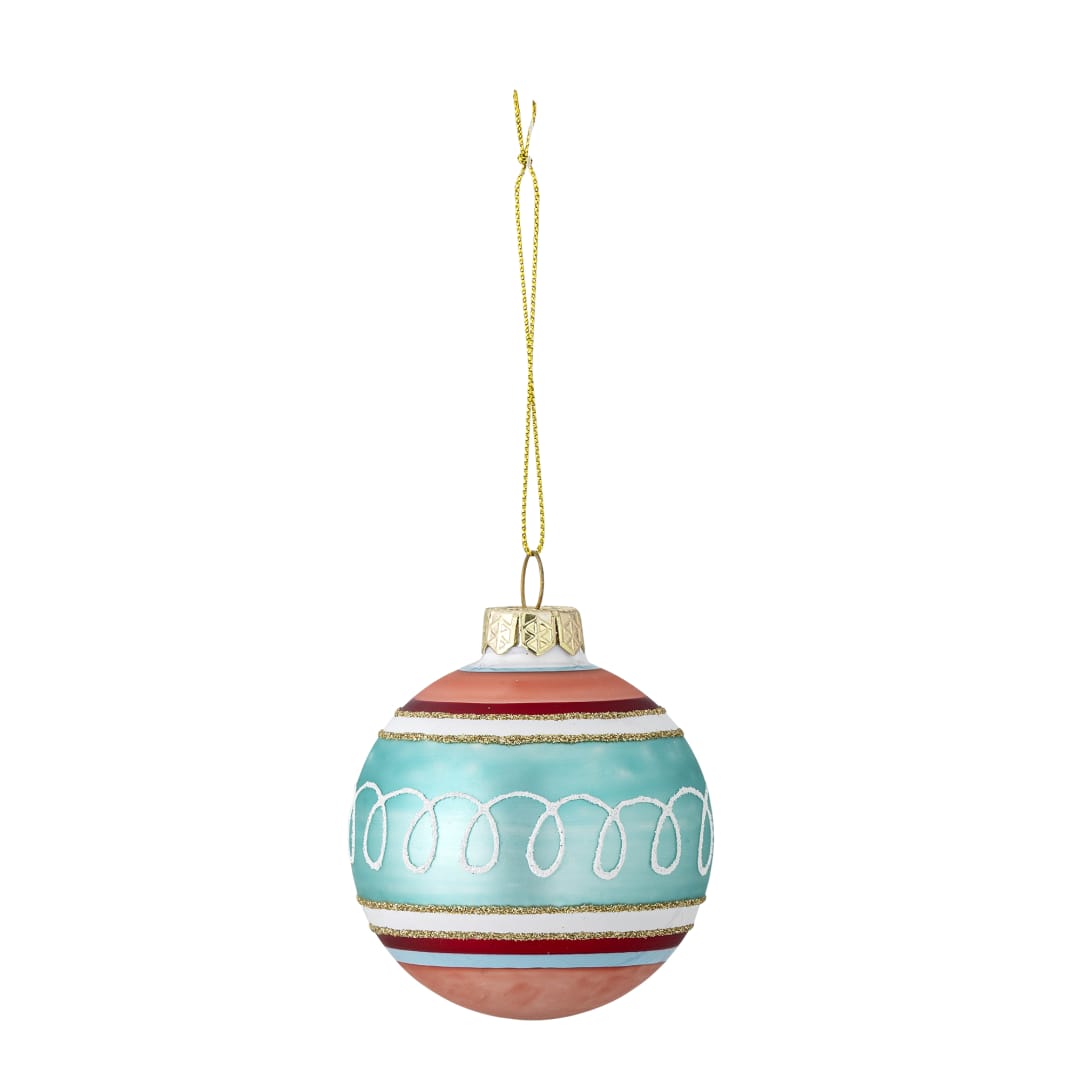 82072341 - Kota Ornament, Multi, Glass STOCK: 300