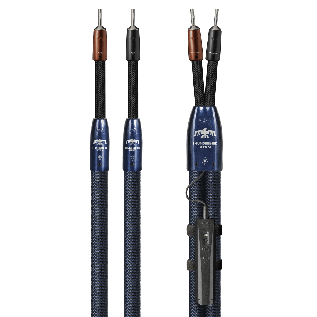 AudioQuest ThunderBird XTRM Speaker Cable w/ ZERO-Tech for Full-Range or Treble