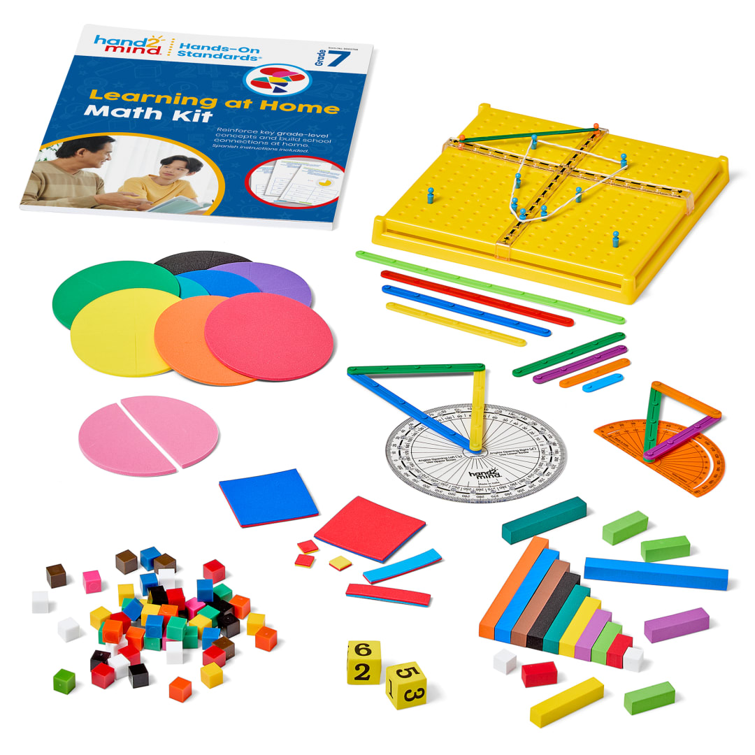Learning at Home Math Kit, Grade 7