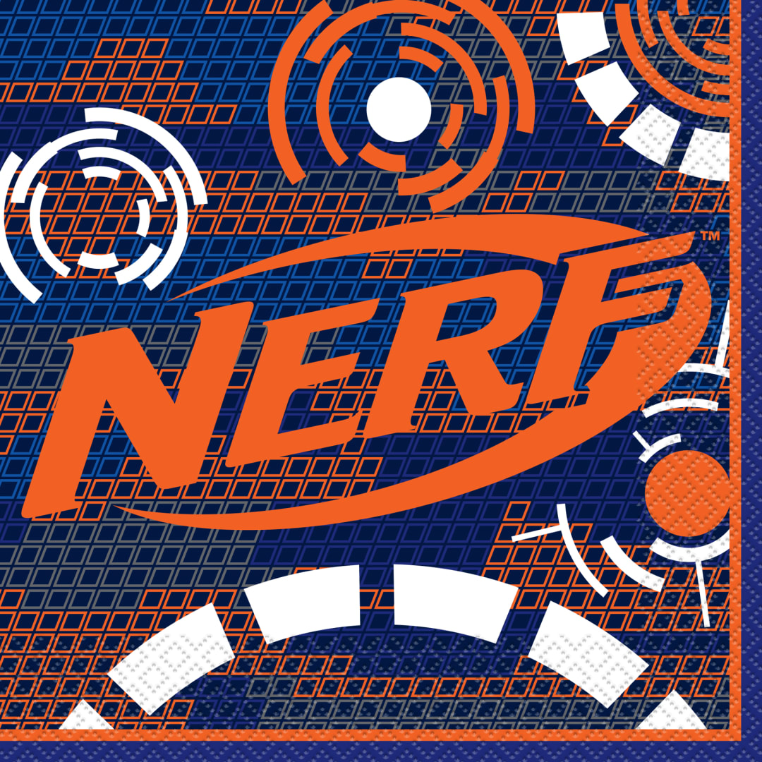 Nerf Luncheon Napkins, 16ct
