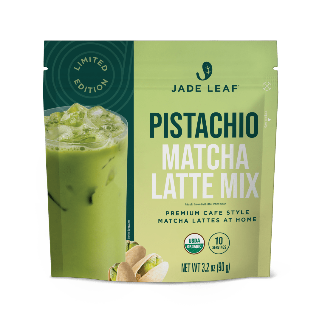 Jade Leaf Pistachio Matcha Latte Mix US (3.2oz) Boxed Pouch