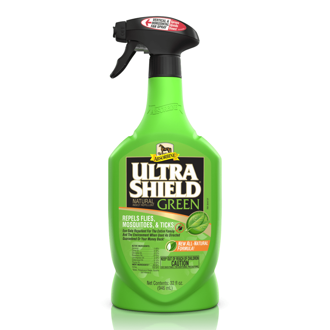 UltraShield® Green Natural Fly Repellent 32 fl oz Spray Bottle