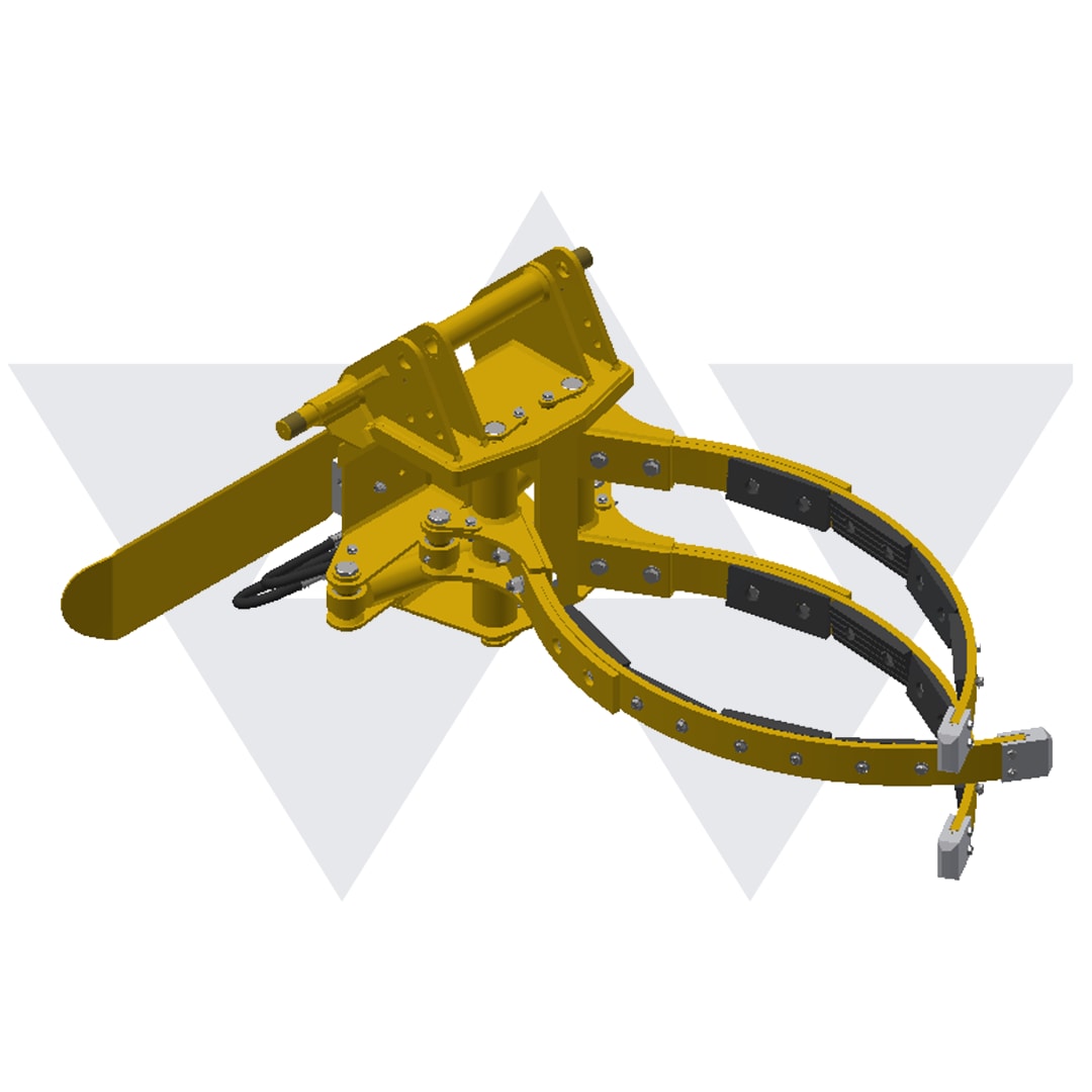 Wastebuilt® Replacement for Labrie 90 Gallon Grabber Assembly for Standard Arm