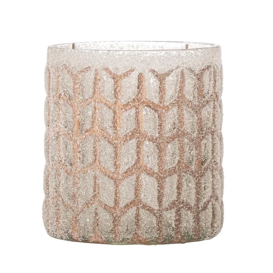 82068082 - Esther Votive, Rose, Recycled Glass STOCK: 184