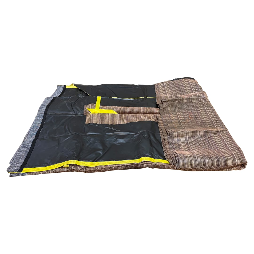 Wastebuilt® Replacement for American Roll-Off 120" x 47" Tarp with 8 Straps (Stallman)