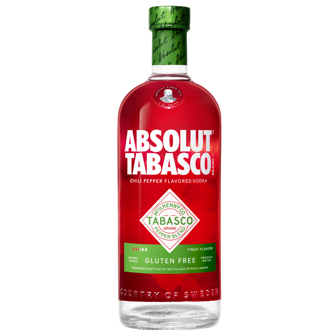Absolut Tabasco Flavored Vodka , 1 L Bottle, 76 Proof