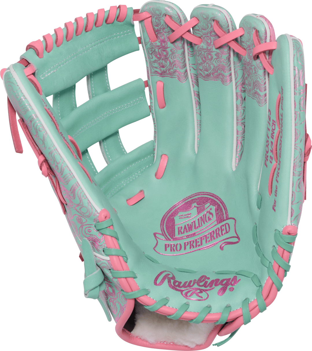 RAWLINGS "PRO PREFERRED" SERIES BASEBALL GLOVE 12.75" RHT