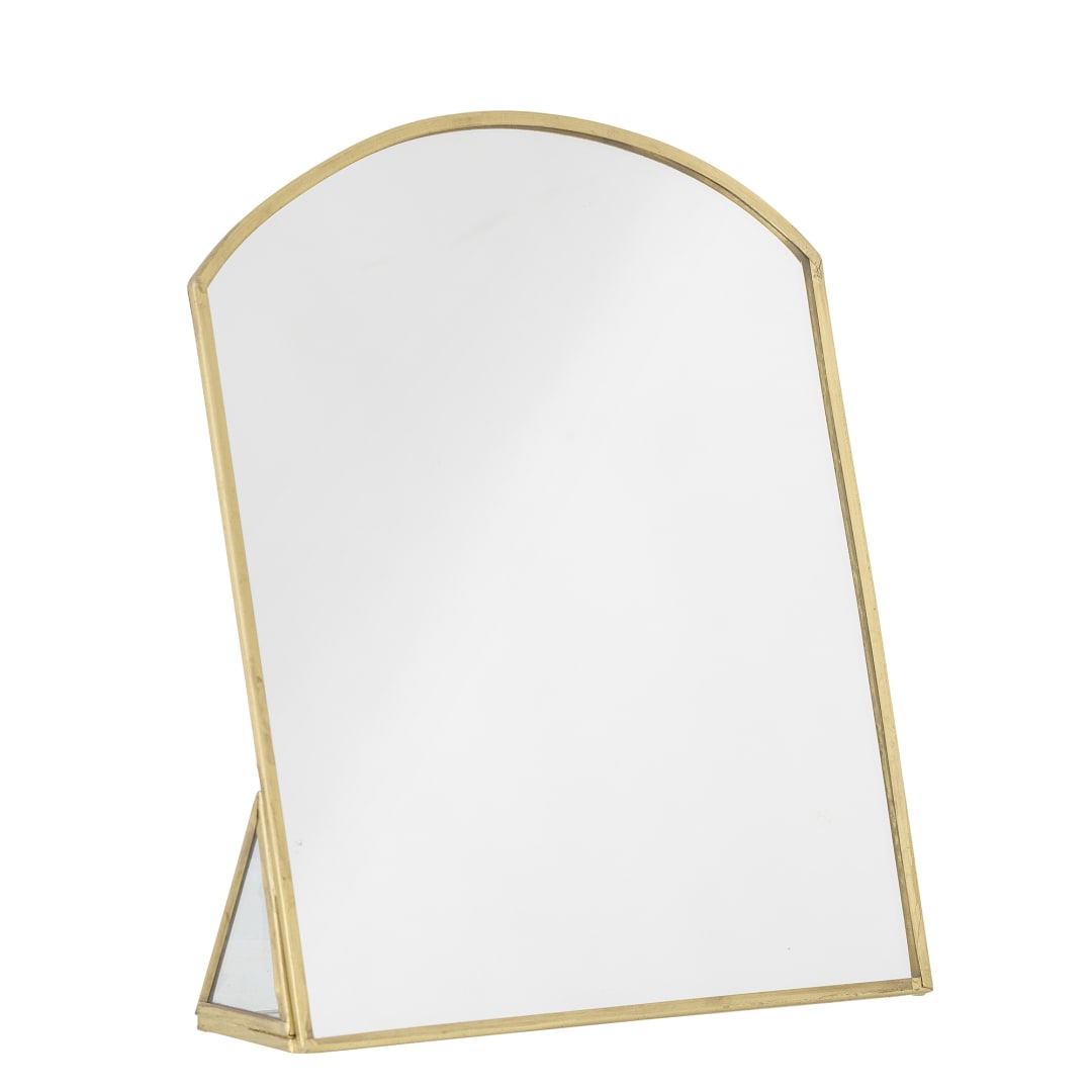 82066257 - Inge Table Mirror, Brass, Glass STOCK: 17
