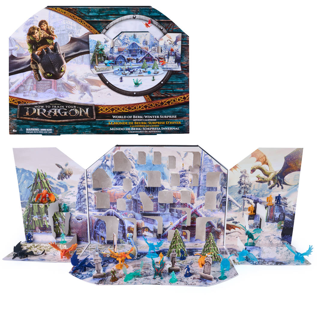 Dreamworks Dragons World of Berk Winter Surprise Advent Calendar