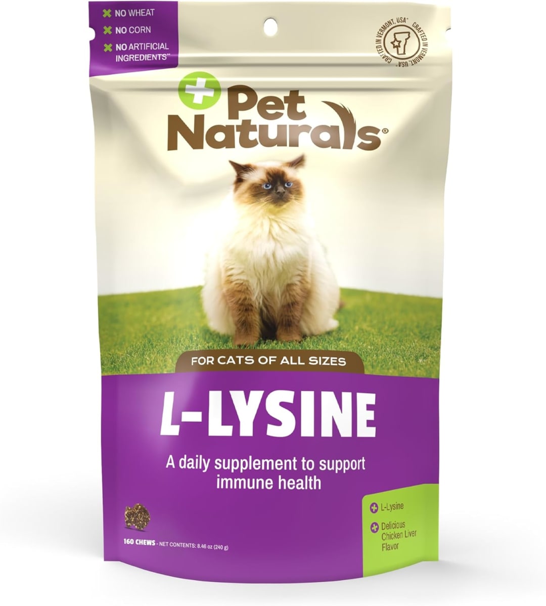 PN Lysine Chews, Cats, Chicken, 160ct