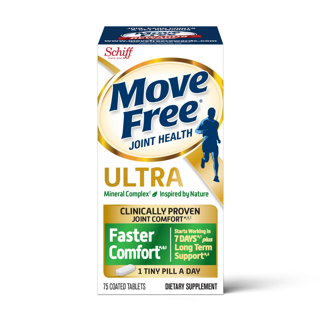 MOVE FREE® Ultra 2in1 Faster Comfort PDQ 20/75ct - Sam`s