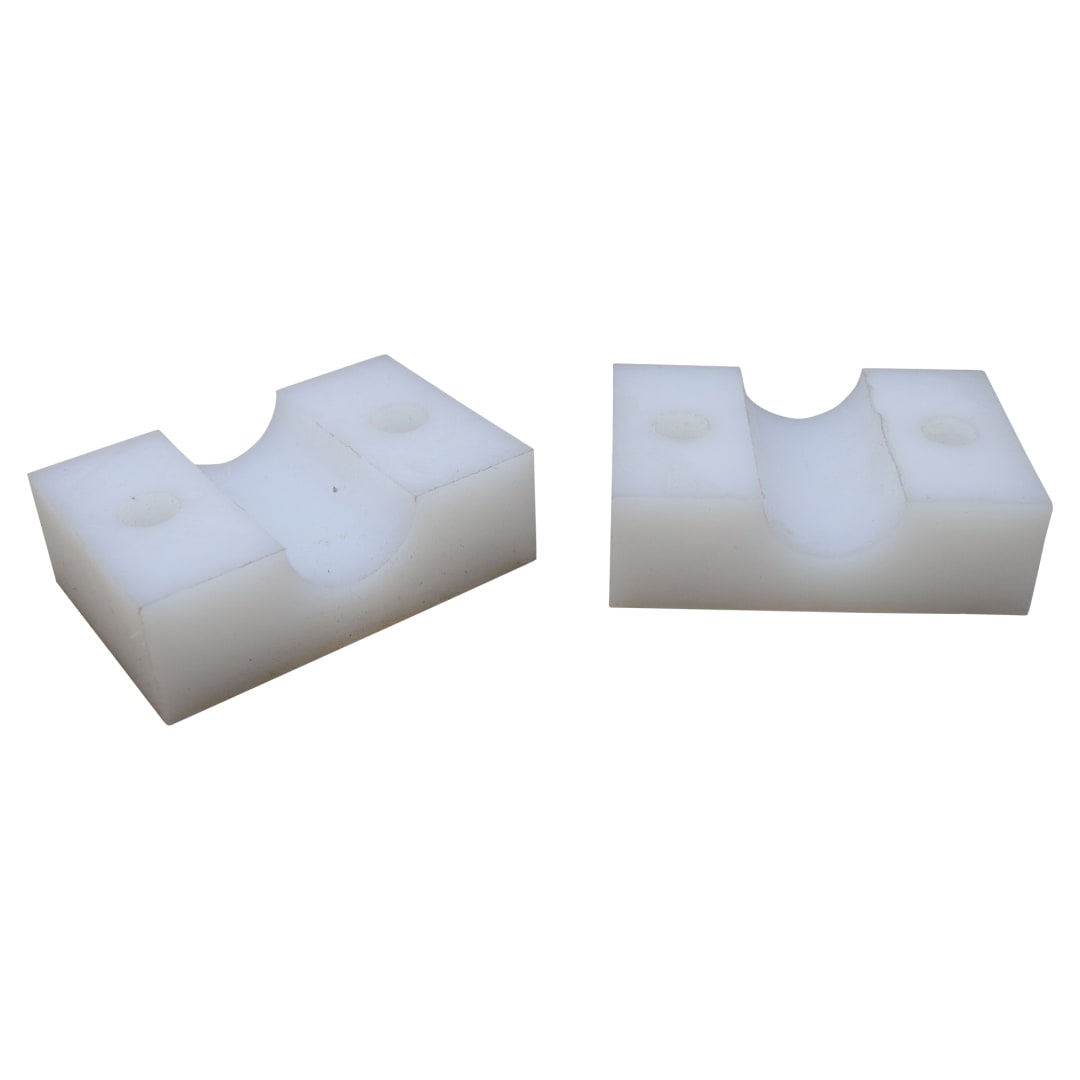 Wastebuilt® Replacement for McNeilus Block-Cable Guide-Top/Bottom