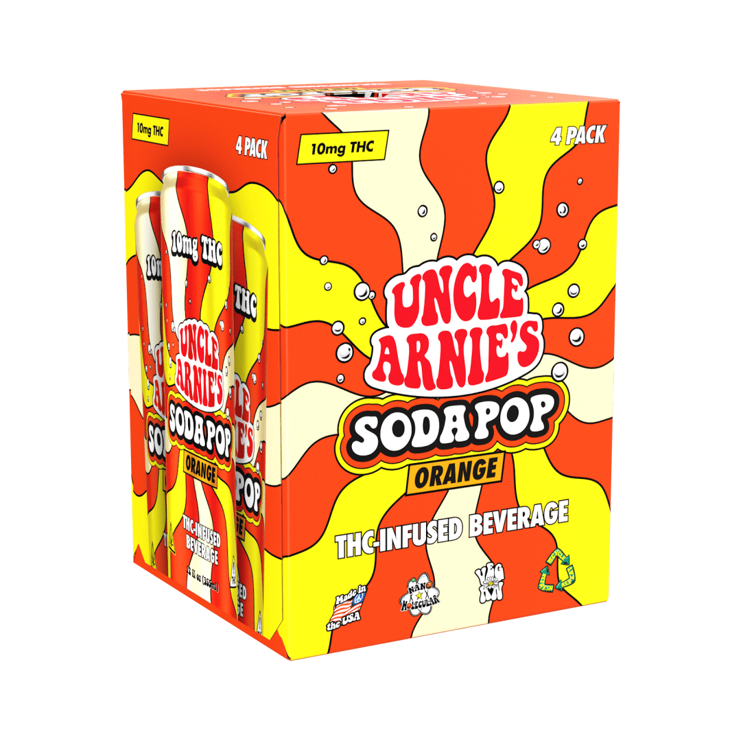 Uncle Arnie Orange Soda 10MG 1S 6/4PK 12Z